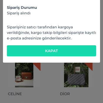 NewBirtbags&wallet Stokta Olmayan Ürünü Satma