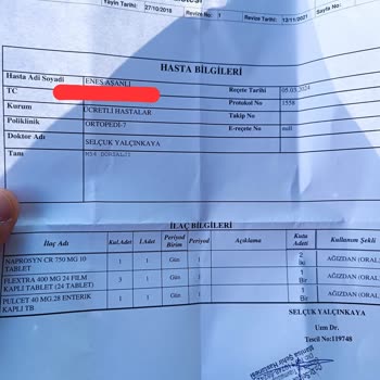 Manisa Şehir Hastanesi İndeki Dr. Un Rahatsızlığa Lakayıt Yaklaşımı