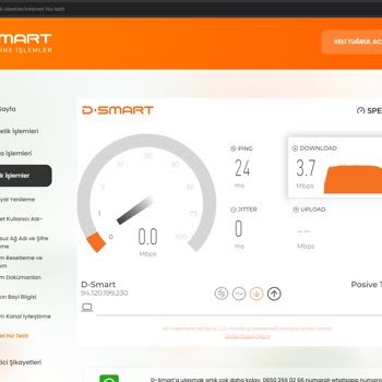 DSmart Hız Ve Kesinti Sorunu