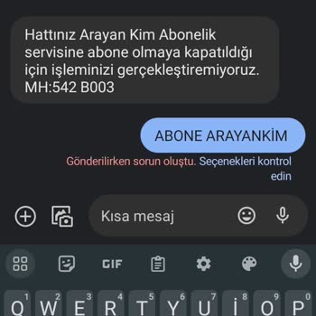 Vodafone Abone Arayan Kim Servisi Aboneliği
