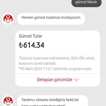 Vodafone İnternetim Varken Aşım Paketi Verildi