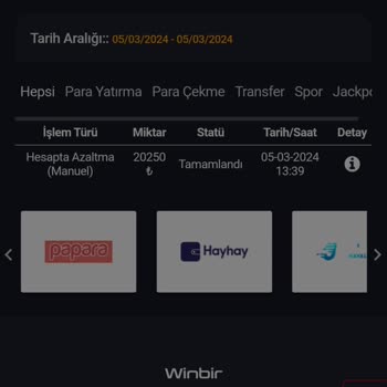 Winbir Online Oyun Platformunda Hesap Problemi!