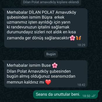 Dilan Polat Arnavutköy İlgisizlik Kordinesizlik