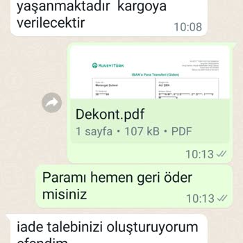 inaktuel.com Mağdur Edilen Müşteri: Ürün Yok, Para İadesi Yok!