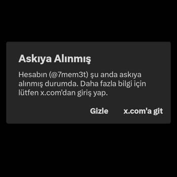 Exxen Yüzünden Kapanan Twitter Hesabımın Açılmasını İstiyorum