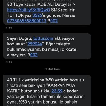 Tuttur Vadedilen Bonus Verilmemesi