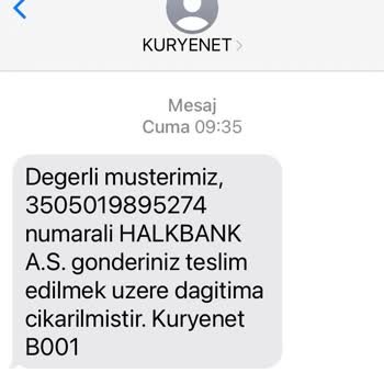 Kuryenet Firmasının Çok Yetersiz Ve İlkesiz Çalışma Şekli