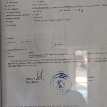 Kon Prefabrik Tarafından Ev Yapılmadı Paramı Ödemiyorlar.