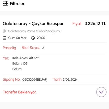 Biletalsat Maç Bileti