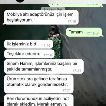 Dyson 4 Aydır Mobilya Altı Aparatı Yollamadı.