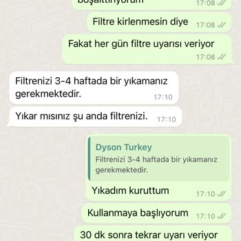 Dyson Süpürge Filtre Problemi