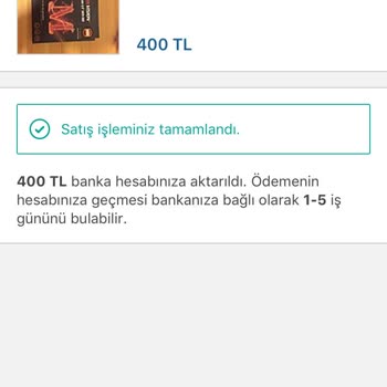 Sahibinden Sattığım Ürünün Parası Gelmiyor