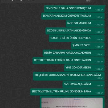 İnternetten Kombi Siparişi Ve İade Sürecinde Yaşanan Sorunlar