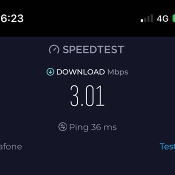 Vodafone Kötü İnternet Ve Şebeke
