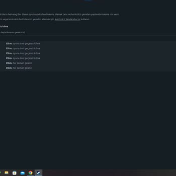 Rampage V900s Steam'da Kontrolcü Olarak Gözükmeme Sorunu