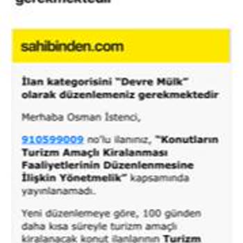 Sahibinden.com'un Yeniden Haksız Yere Yeniden İlan Ücreti Alınması