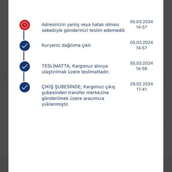 Aras Kargo Firmasının Ağır Ürünü Getirmemesi