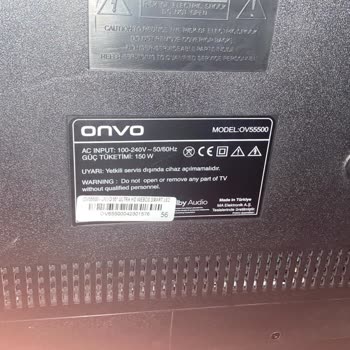 Onvo 55 Ekran Arızalı Çıkıyor