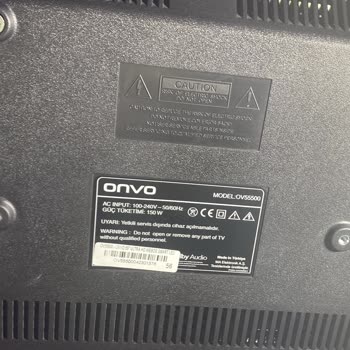 Onvo 55 Ekran Arızalı Çıkıyor