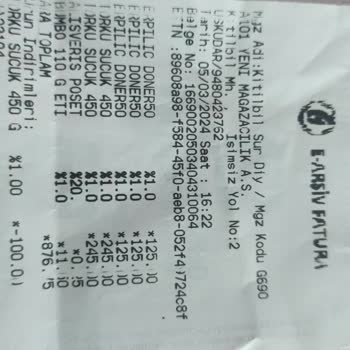 A101 Etiket Fiyatı Oyunu.