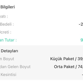 Dolap Uygulaması PTT Kargo'nun Kargo Boyutu Kesintisi