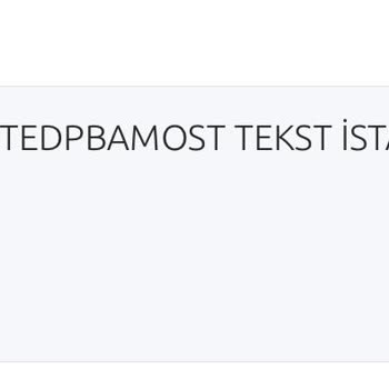 Bamost İade Ücreti Yatmadı