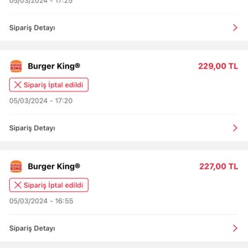 Tıkla Gelsin Bilgilendirme Ve Geri Dönüş Olmadan Yapılan Sipariş İptali