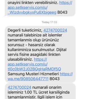 Samsung, Garantili Olarak Sattığı Ayıplı Malının Arkasında Durmuyor.