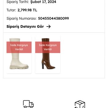 Derimod Ürünler 1 Hafta Önce Ellerine Ulaştığı Halde Ödeme Yapmıyor