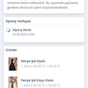 Qafiye Prive 2 Haftadır Kargoya Verilmeyen Siparişim
