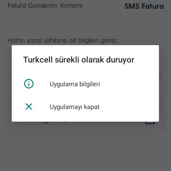 Turkcell De Faturalıya Geçemiyorum