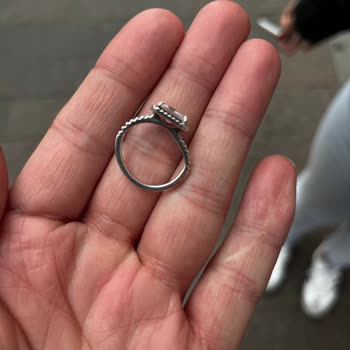 Pandora Mücevher (Pandora) Yüzük Yamulması Ve Taş Düşmesi