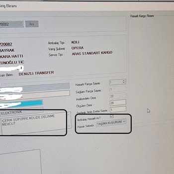 Aras Kargo Hasarlı Ürünü Tazmin Etmiyor.