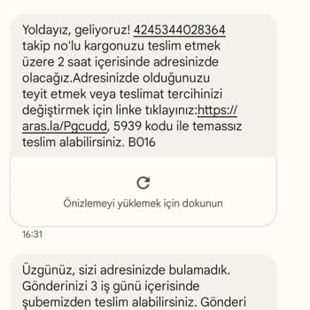 Aras Kargo Gerçekten Adrese Geldi Mi?