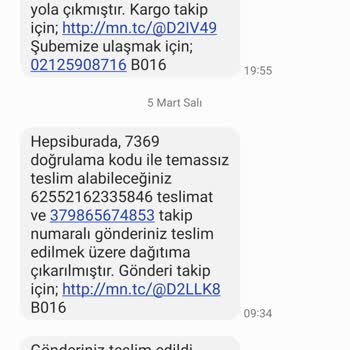 MNG Kargo Burnaz Şubesi Teslim Edilmeyen Ürün