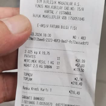 BİM Market Fiş Fiyatı Reyon Fiyatı İle Uyuşmuyor