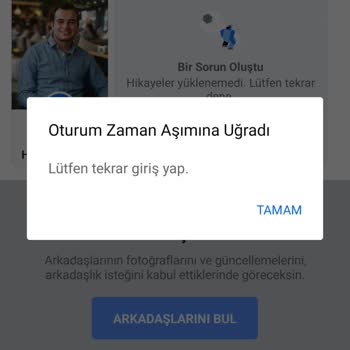 Facebook Oturum Sonlanması