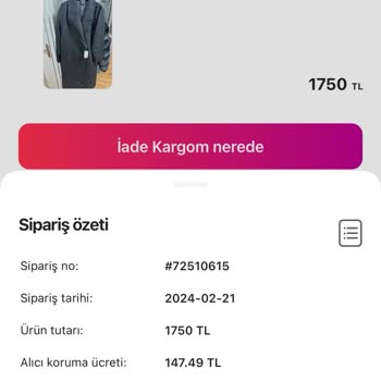 Gardrops Ürün Ücret İadesi /kargo Ücreti/ Alıcı Koruma