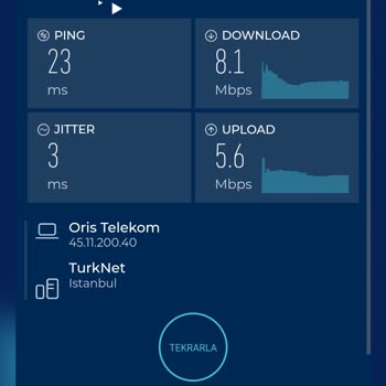 Şok Net İnternet Hız Sorunu