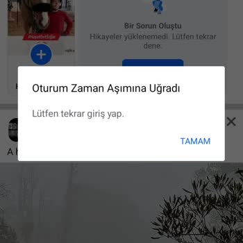 Facebook Lütfen Giriş Yapın. Oturum Zaman Aşımına Uğradı.