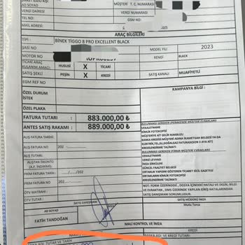 Chery Kıyı Motor Sultanbeyli Para İadesi Mağduriyeti