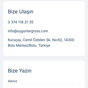 Uygunlar Gross Mama Siparişimde Yaşadığım Mağduriyet