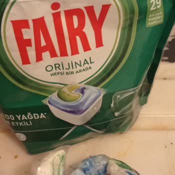 Fairy Bulaşık Tableti Sorunu