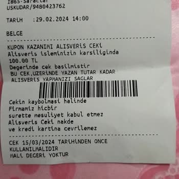 A101 Hediye Çekini Kullandırtmadı