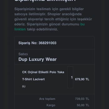 Üye Olmadan Shopier İade Talebi