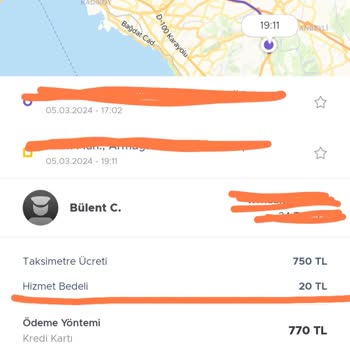 BiTaksi Haksız Kazanç Yapmaktadır