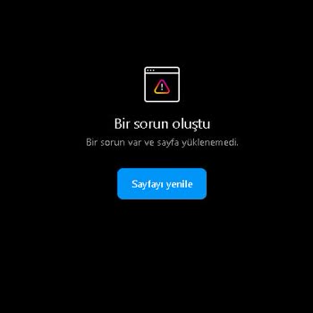 Instagram Sayfa Yüklenemedi Hatası