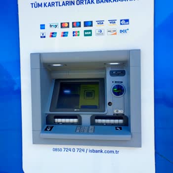 İş Bankası ATM Si Paramı Çekti Fakat Hesabıma Geçmedi