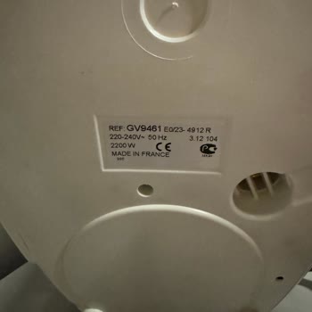 Tefal Buhar Kazanlı Ütünün Water Işığı Sürekli Kırmızı Yanıp Sönüyor!