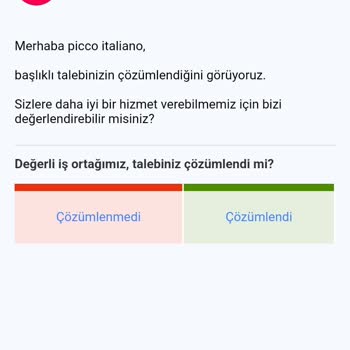 Yemeksepeti Vale Dayatması Yapıyor